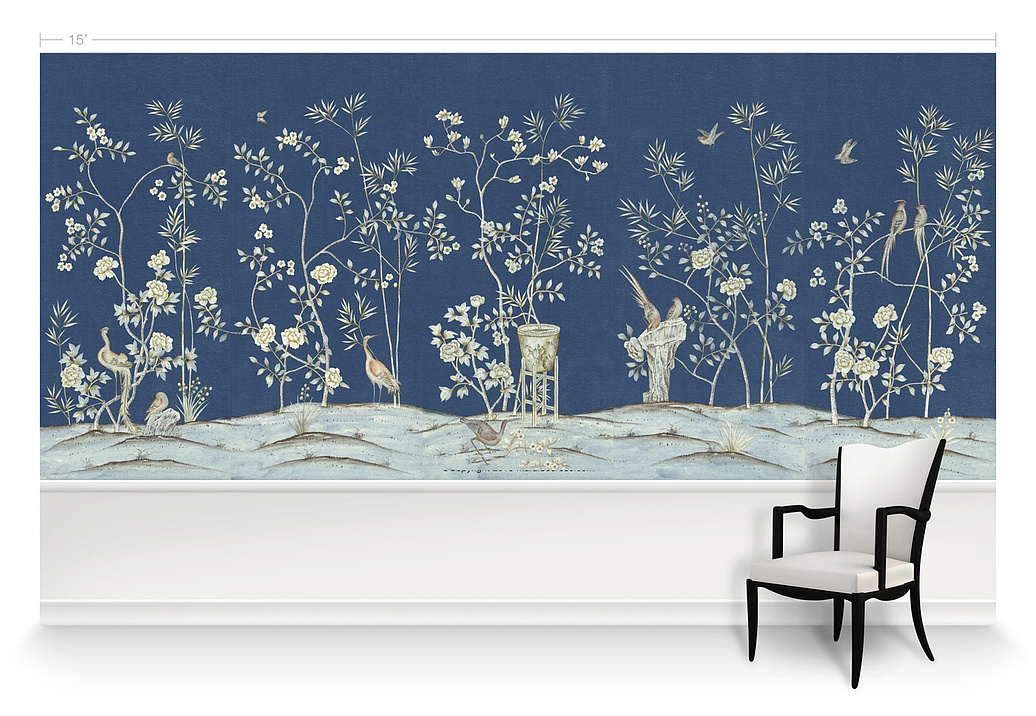 Обои Paul Montgomery Studio Murals For Unique Walls Chai Wan/Graphite