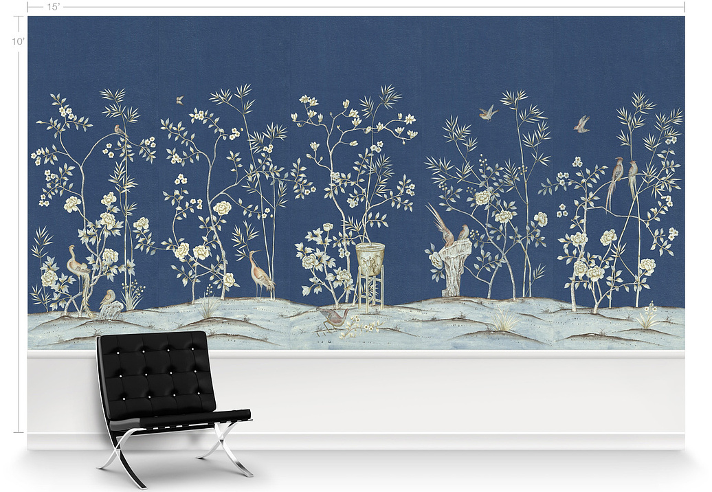 Обои Paul Montgomery Studio Murals For Unique Walls Chai Wan/Royal