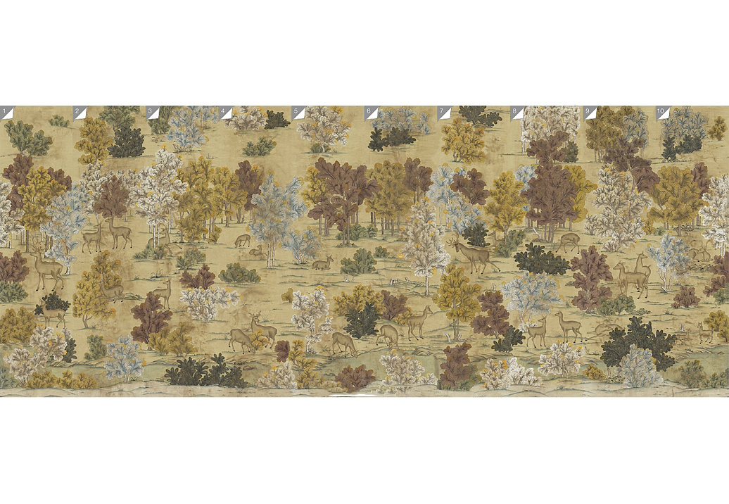 Обои Paul Montgomery Studio Murals For Unique Walls Combray Antiqued/Antique