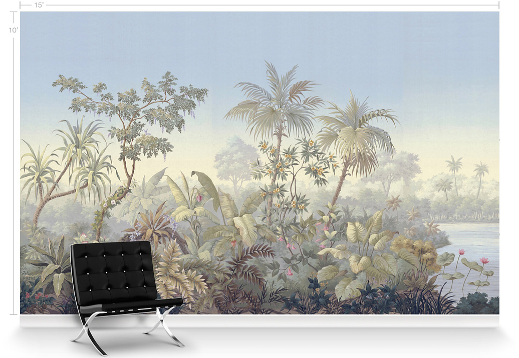 Обои Paul Montgomery Studio Murals For Unique Walls Floridana/Sepia