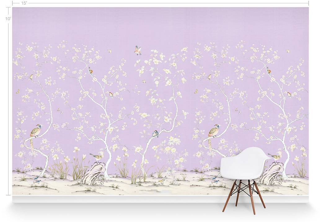 Обои Paul Montgomery Studio Murals For Unique Walls Lavena/Lavender