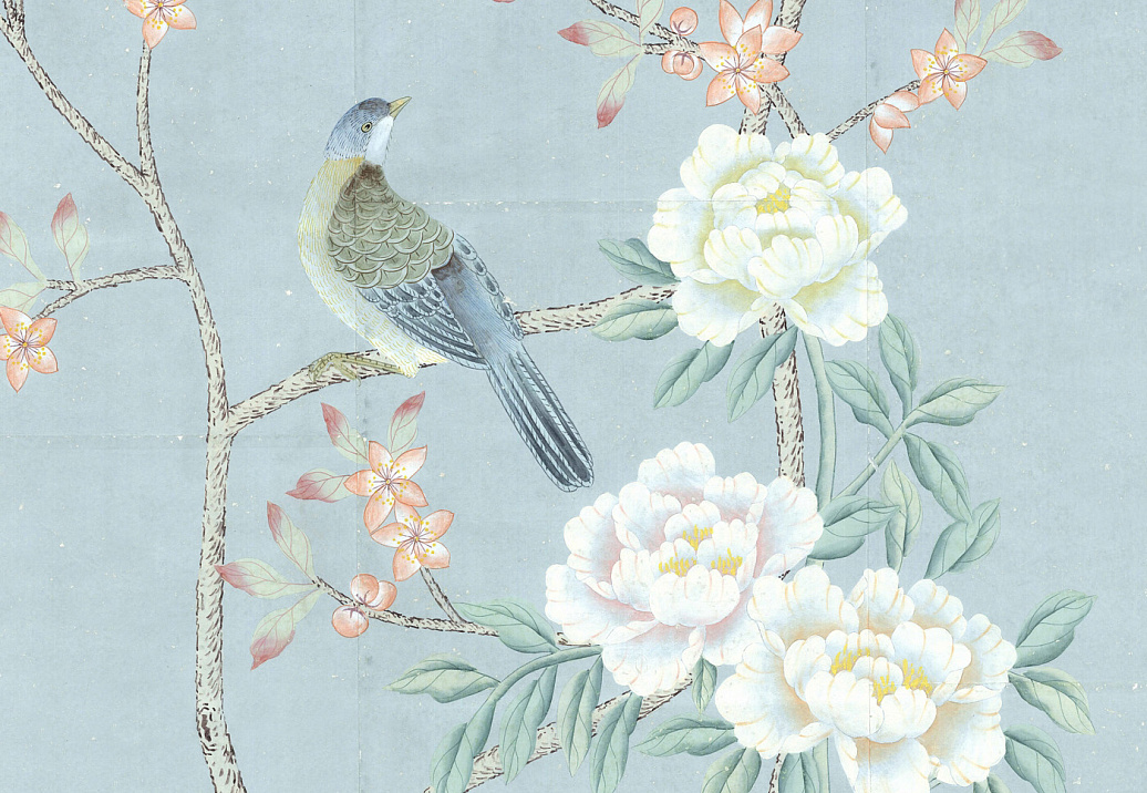 Обои Paul Montgomery Studio Murals For Unique Walls Maysong Spring/Sky