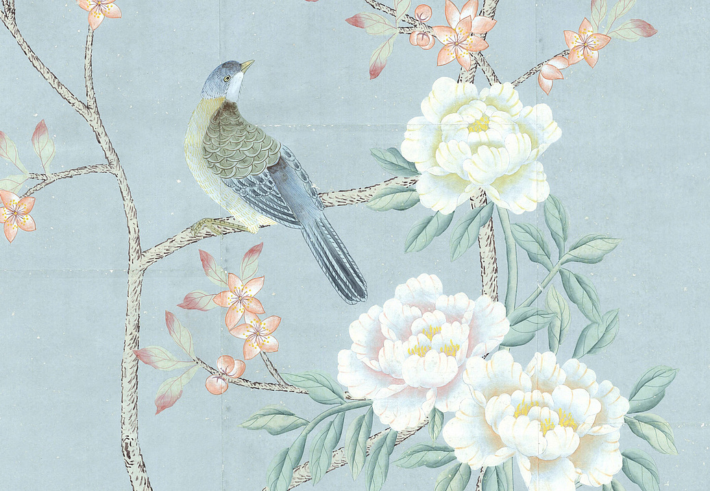 Обои Paul Montgomery Studio Murals For Unique Walls Maysong Spring/Sky