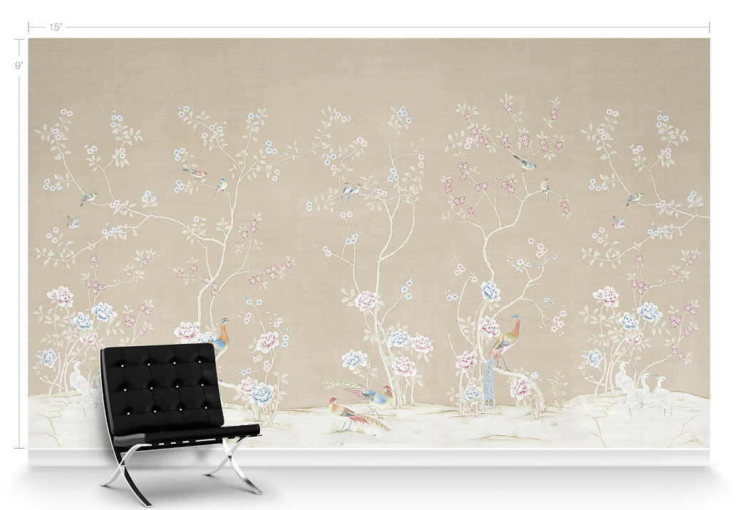Обои Paul Montgomery Studio Murals For Unique Walls Maysong/Pearl