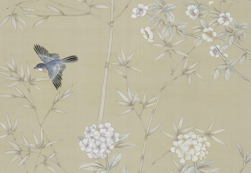 Обои Paul Montgomery Studio Murals For Unique Walls Palace Garden/Bright Beige
