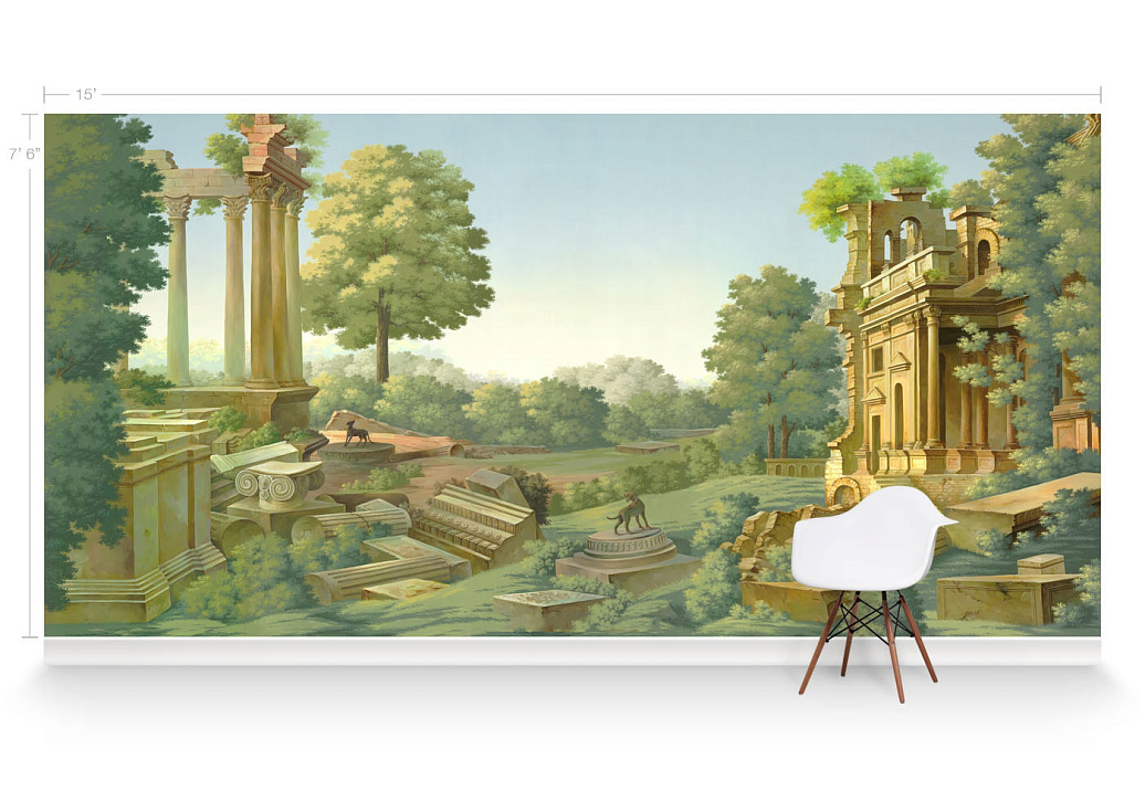 Обои Paul Montgomery Studio Murals For Unique Walls Romanesque/Classic