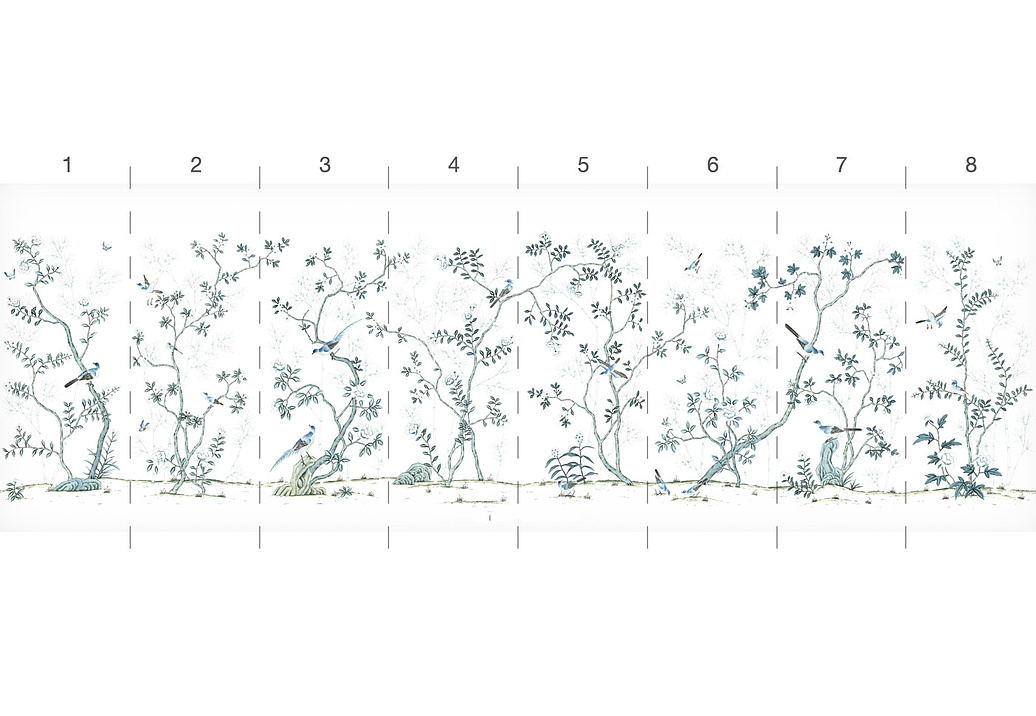 Обои Paul Montgomery Studio Murals For Unique Walls Solitude/White
