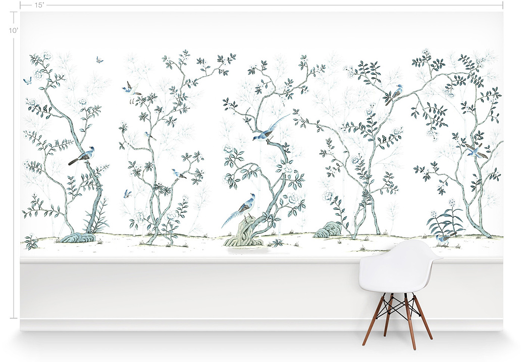 Обои Paul Montgomery Studio Murals For Unique Walls Solitude/White