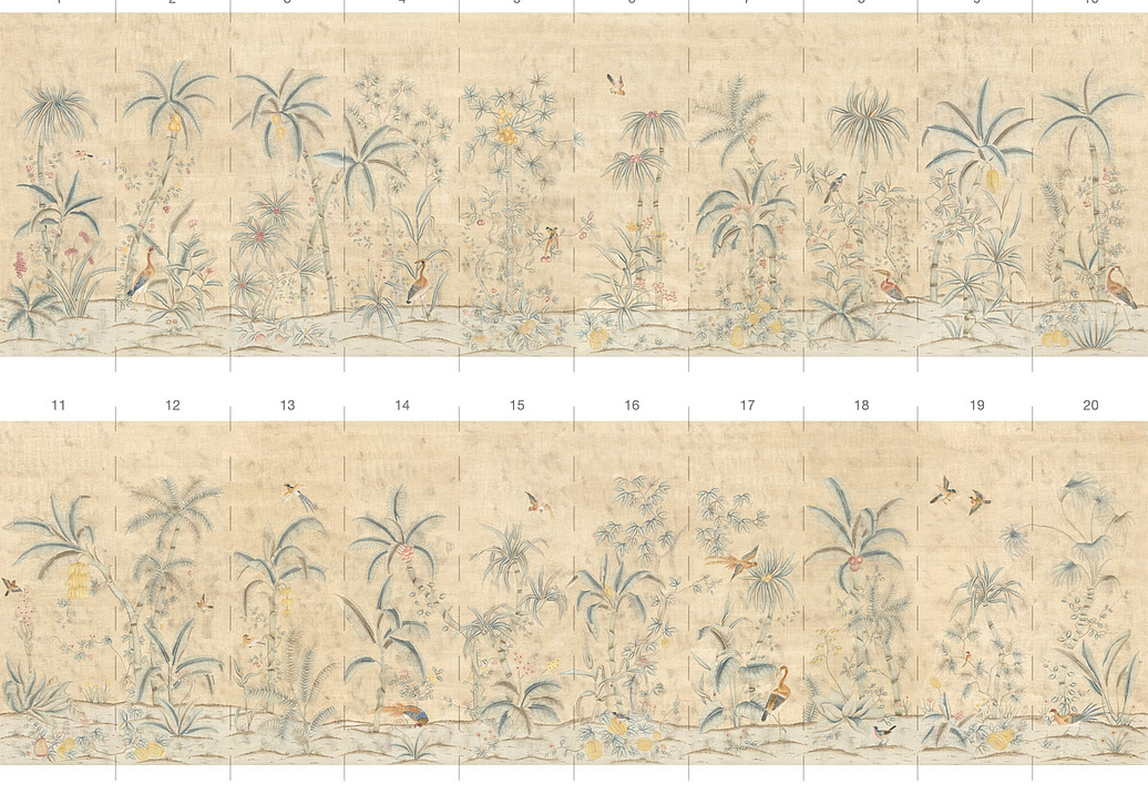 Обои Paul Montgomery Studio Murals For Unique Walls Trevarez/Beige