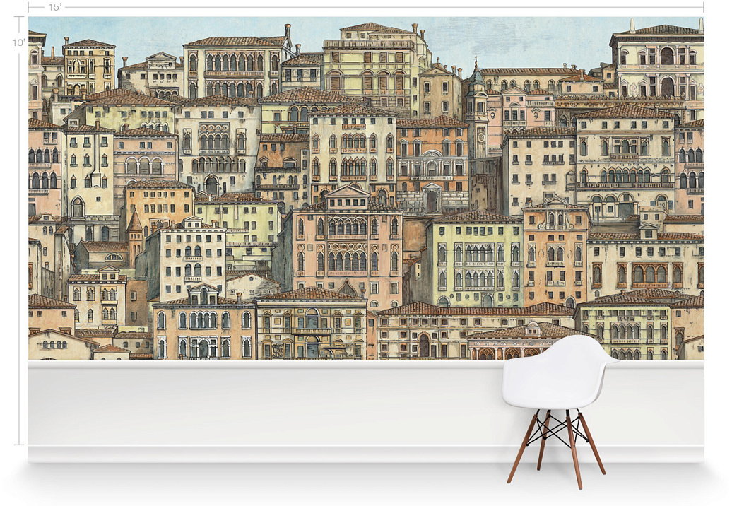 Обои Paul Montgomery Studio Murals For Unique Walls Venice/Antique