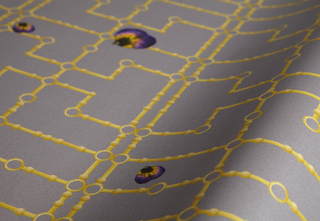 Обои Kit Miles Kit Miles Titan Mica 8003