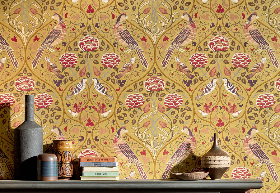 Обои Morris & Co Melsetter Wallpapers 216685