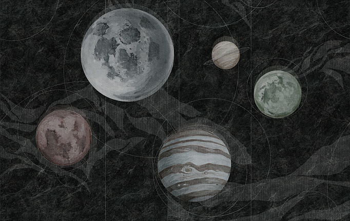 Российские обои Factura, коллекция Collection 2021, артикул SPACE/1