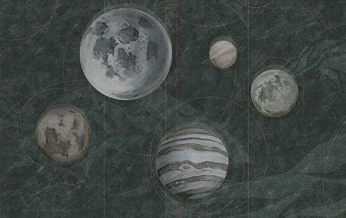 Российские обои Factura, коллекция Collection 2021, артикул SPACE/2