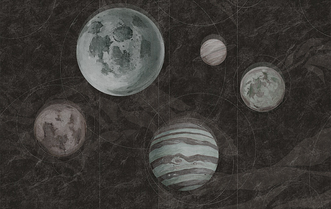 Российские обои Factura, коллекция Collection 2021, артикул SPACE/3