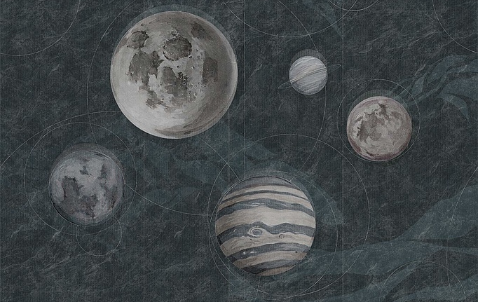 Российские обои Factura, коллекция Collection 2021, артикул SPACE/4