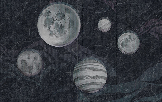 Российские обои Factura, коллекция Collection 2021, артикул SPACE/5
