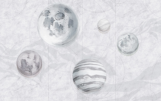 Российские обои Factura, коллекция Collection 2021, артикул SPACE/7