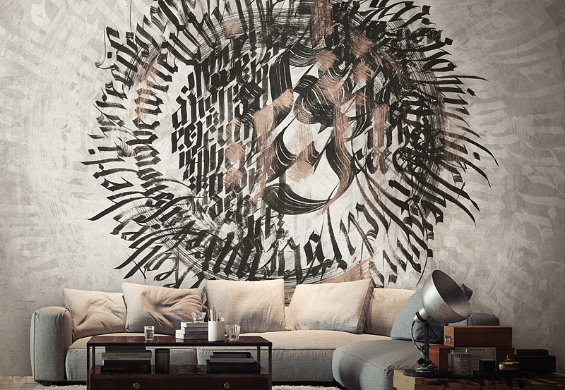 Обои Factura Collection 2021 CALLIGRAPHY/2