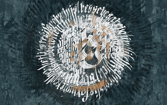 Российские обои Factura, коллекция Collection 2021, артикул CALLIGRAPHY/6