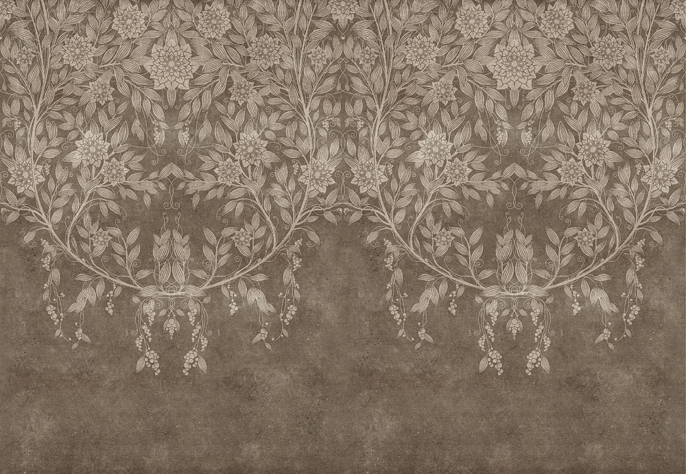 Обои Factura Collection 2021 CONCRETE LEAF/1
