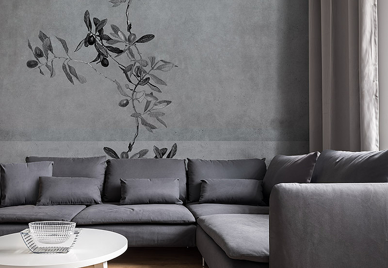Обои Factura Collection 2021 OLIVE/3