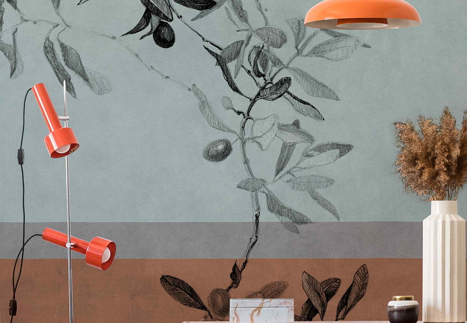Обои Factura Collection 2021 OLIVE/7