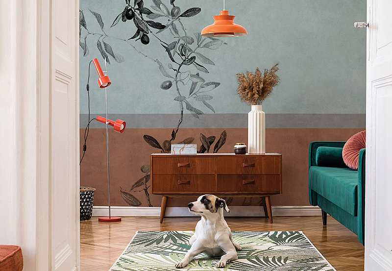 Обои Factura Collection 2021 OLIVE/7
