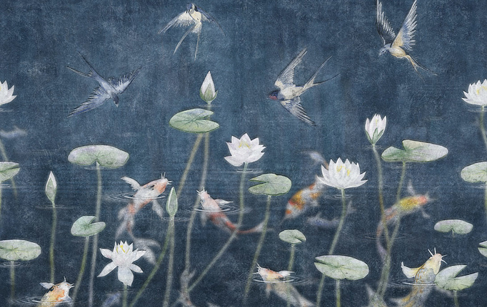 Российские обои Factura, коллекция Collection 2021, артикул HANAMI/1