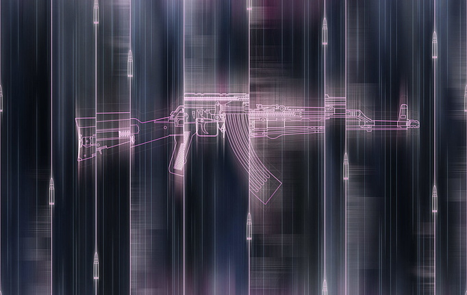 Российские обои Factura, коллекция Collection 2021, артикул AK-47/4