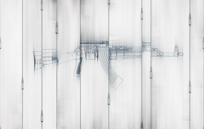 Российские обои Factura, коллекция Collection 2021, артикул AK-47/7