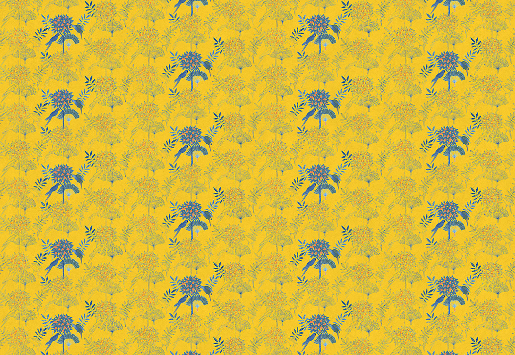 Обои Factura Collection 2021 TANGERINE/5