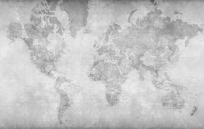 Российские обои Factura, коллекция Kids, артикул WORLD MAP/2