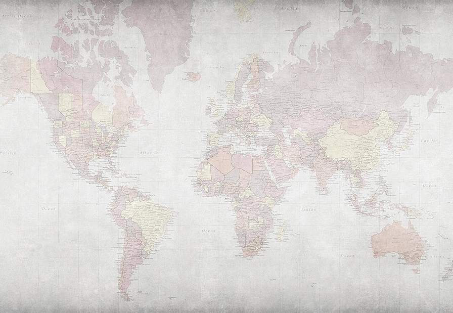 Обои Factura Kids WORLD MAP/3