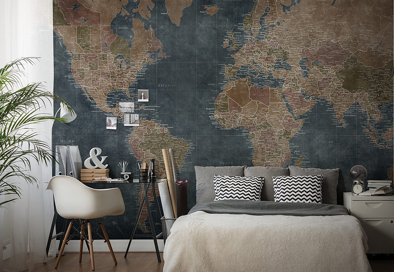 Обои Factura Kids WORLD MAP/6