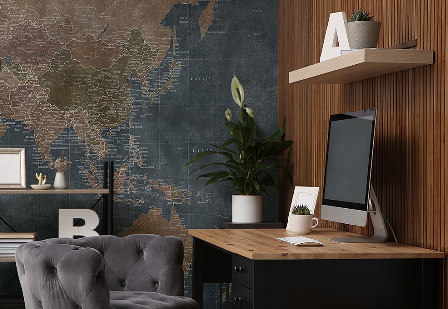Обои Factura Kids WORLD MAP/6
