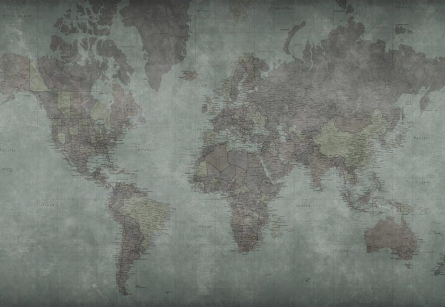 Обои Factura Kids WORLD MAP/7