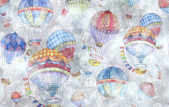 Российские обои Factura, коллекция Kids, артикул BALLOONS/1