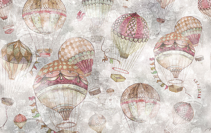 Российские обои Factura, коллекция Kids, артикул BALLOONS/2