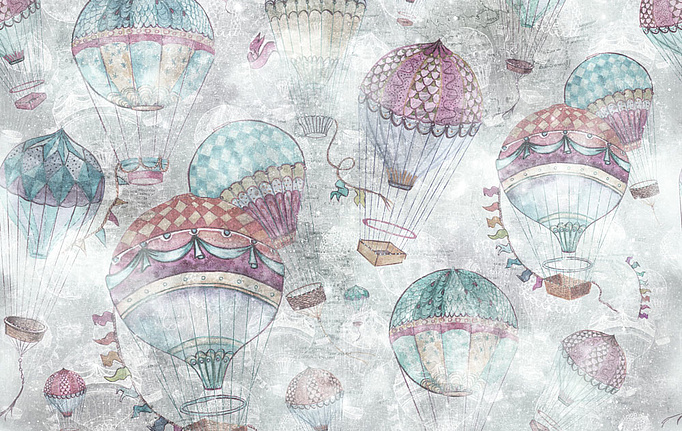 Российские обои Factura, коллекция Kids, артикул BALLOONS/3
