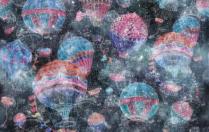 Российские обои Factura, коллекция Kids, артикул BALLOONS/4