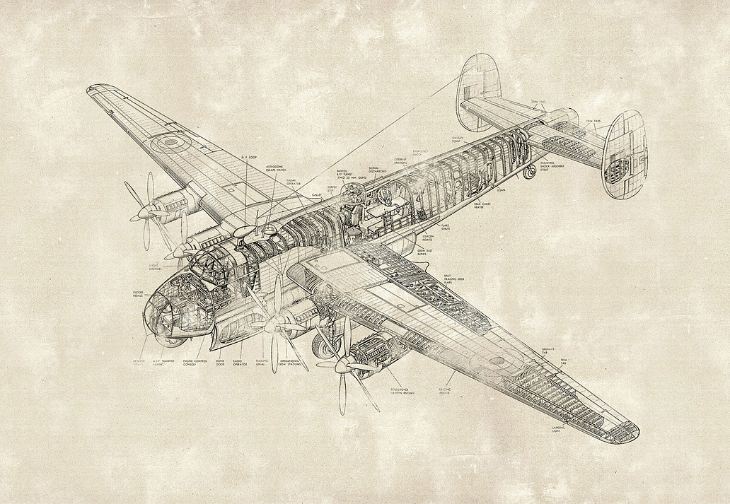 Обои Factura Kids DRAWING PLANE/2