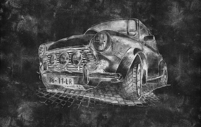 Российские обои Factura, коллекция Kids, артикул MINI COOPER/2