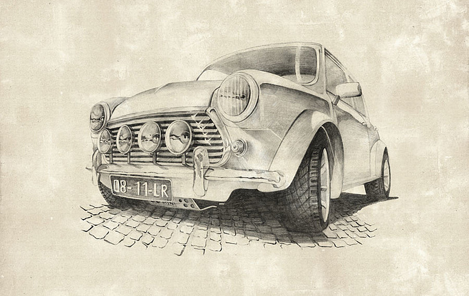 Российские обои Factura, коллекция Kids, артикул MINI COOPER/3