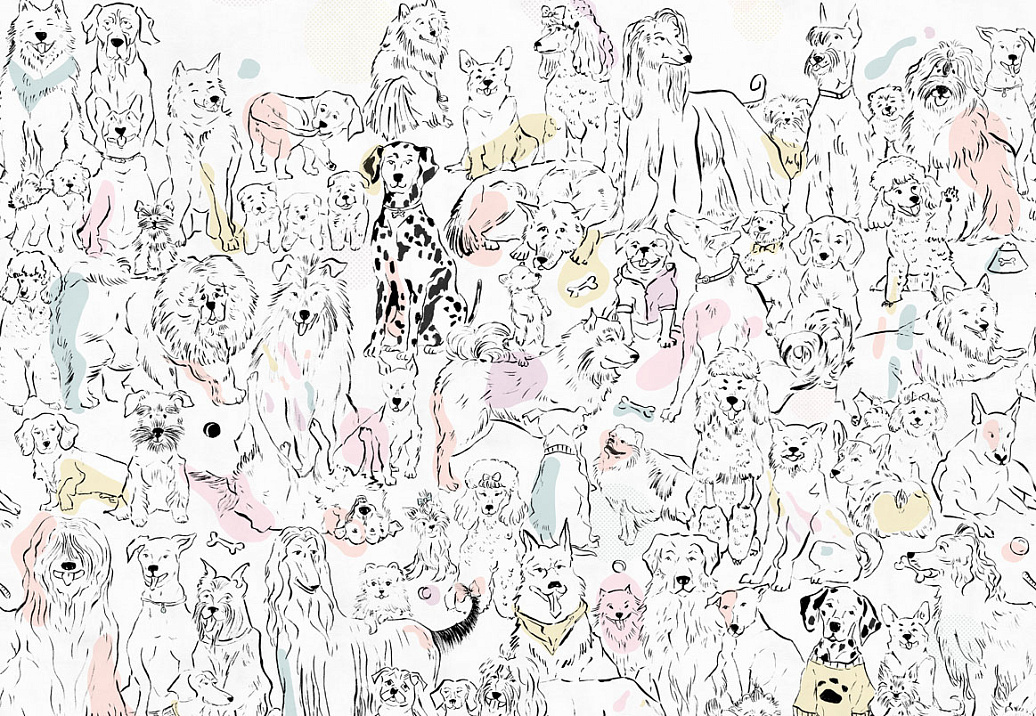 Обои Factura Kids DOGGYLAND/1