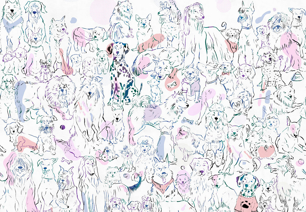 Обои Factura Kids DOGGYLAND/2