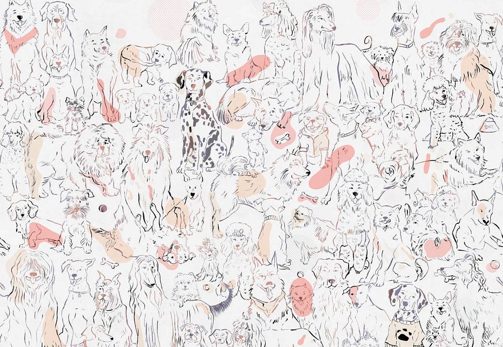 Обои Factura Kids DOGGYLAND/4