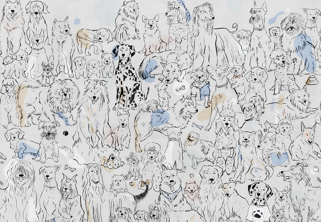 Обои Factura Kids DOGGYLAND/6