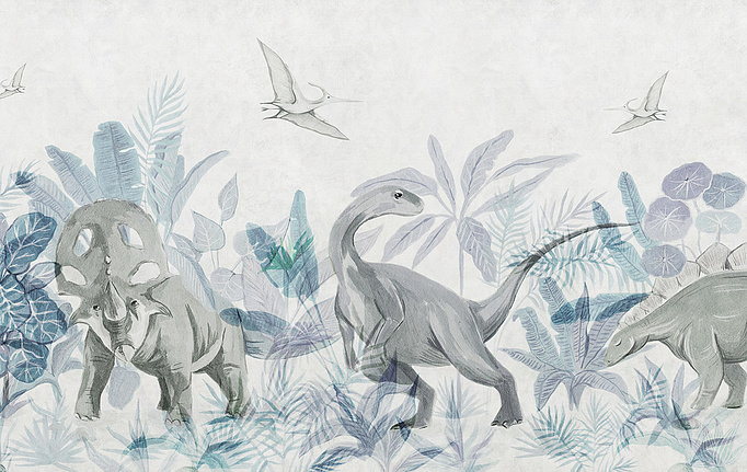 Российские обои Factura, коллекция Kids, артикул DINOPARK/2