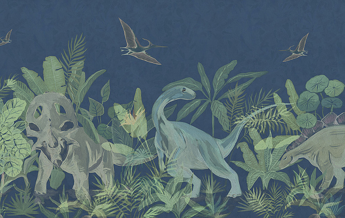 Российские обои Factura, коллекция Kids, артикул DINOPARK/8